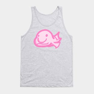 Blobfish in pink Tank Top